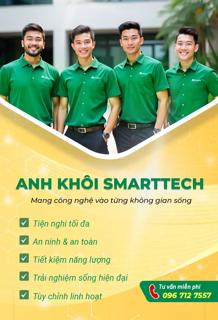 Giới thiệu Anh Khôi SmartTech – Giải pháp Nhà Thông Minh Toàn Diện