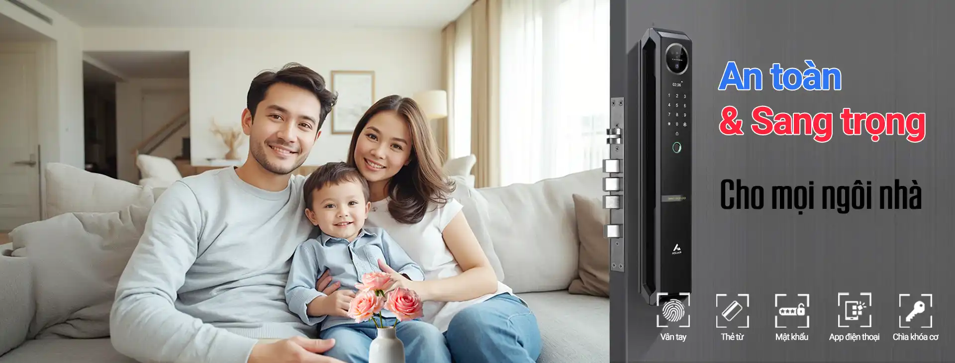 Khóa vân tay cửa gỗ – Giải pháp an toàn & sang trọng cho ngôi nhà hiện đại