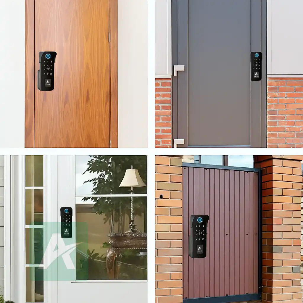 Khóa vân tay ngoài trời ASLock AC001AO – Bền bỉ, thông minh, an toàn tuyệt đối