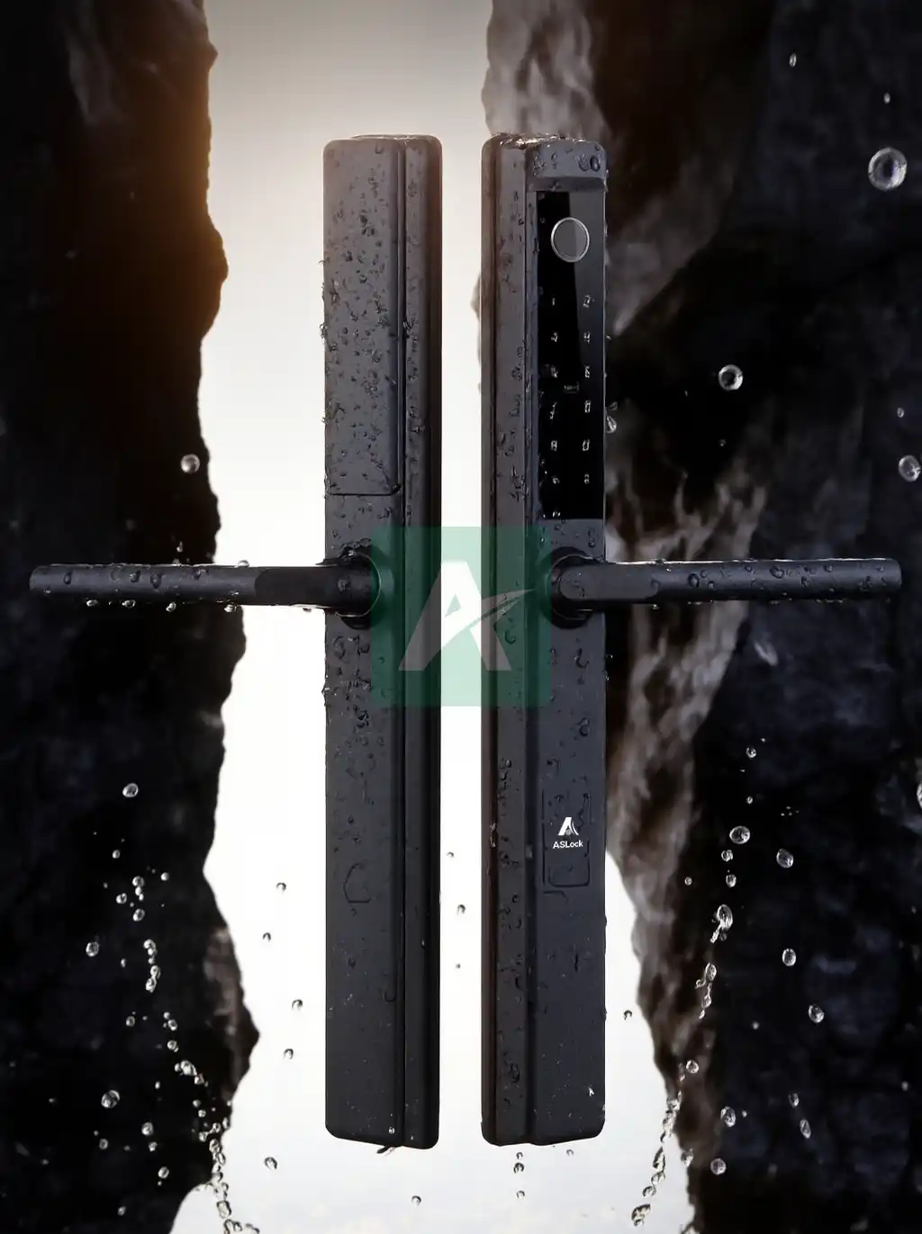Khóa vân tay chống nước ASLock AN003AO – Giải pháp an ninh bền bỉ cho cửa khung hẹp và cửa lưới