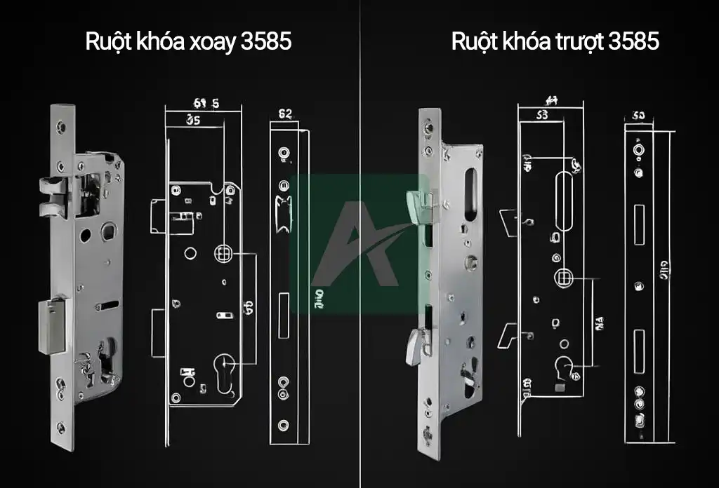 Khóa vân tay cửa nhôm ASLock AN002Z – Bảo mật cao cấp, tiện nghi và sang trọng