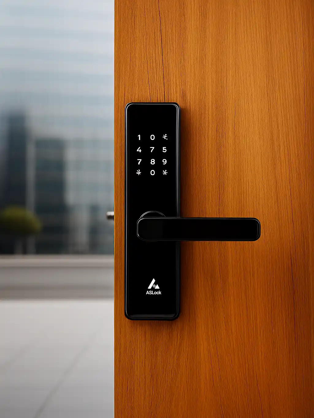 Hình ảnh lắp đặt thực tế khóa vân tay