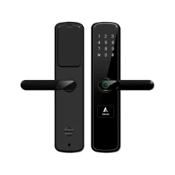 Khóa vân tay chống trộm ASLock AG026A – Giải pháp an ninh sang trọng cho cửa gỗ hiện đại